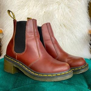 Dr Martens heeled Chelsea boots